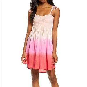 Hollie Smocked Cover-Up Dress